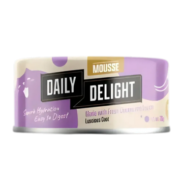 Daily Delight Mousse Chicken w/Salmon 70g x12